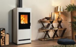 Piazzetta Hybridofen E 228, E Steel, Keramik, Kachelofen
