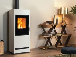 Piazzetta Hybridofen E 228, E Steel, Keramik, Kachelofen