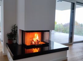 Kaminanlage Individuell Kamin bauen lassen Kamin dreiseitig